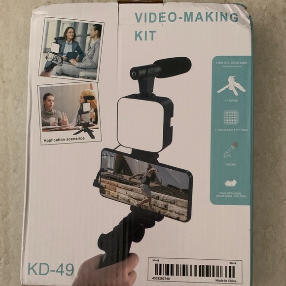 kd-49 Other - KD-49 Video Creation Kit with Black and White Components